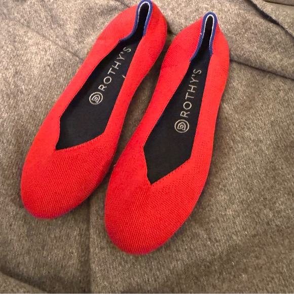 Rothy's Shoes - Rothys Red flats 9.5